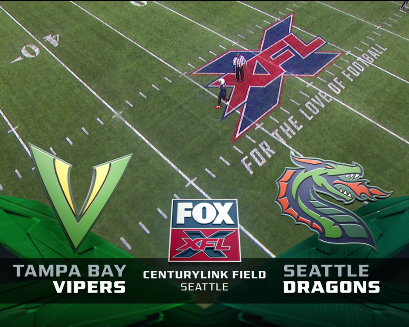 VTF League in use by XFL on FOX